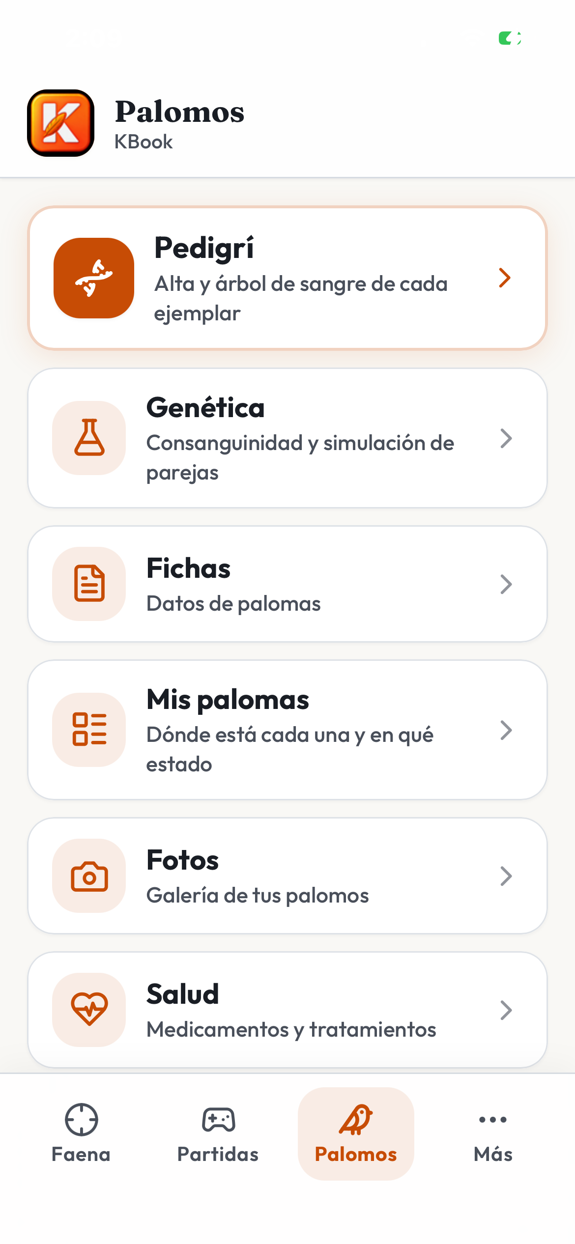 Sección Palomos